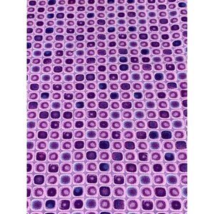 Quilting Treasures Cranston Bubble Print Cotton Fabric 1/2 Yards 44" Wide Purple
